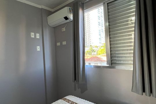 Quarto  de apartamento para alugar com 1 quarto, 34m² em Boqueirão, Santos
