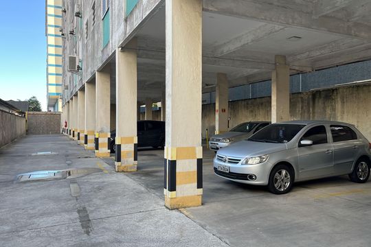 Área comum de apartamento para alugar com 1 quarto, 34m² em Boqueirão, Santos