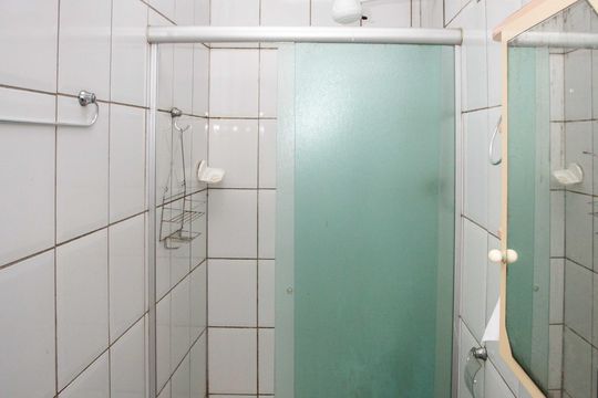 Banheiro da Suíte de apartamento para alugar com 3 quartos, 70m² em Eldorado, Diadema