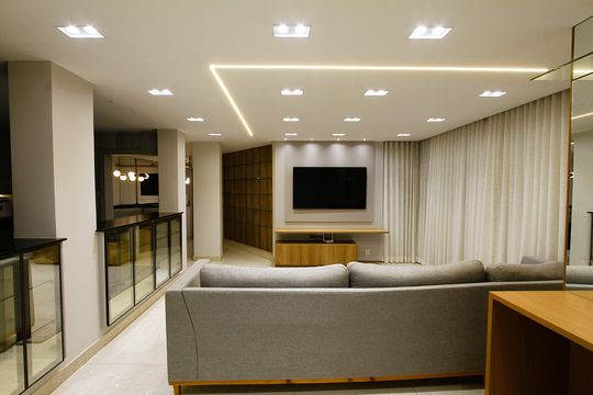 Sala de apartamento para alugar com 4 quartos, 160m² em Gutierrez, Belo Horizonte
