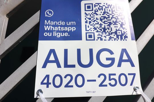 Placa  de casa para alugar com 3 quartos, 125m² em Alvarenga, São Bernardo do Campo