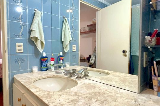 Banheiro da Suíte 3 de apartamento à venda com 3 quartos, 160m² em Jardim Paulista, São Paulo