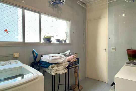 Área de Serviço de apartamento à venda com 3 quartos, 160m² em Jardim Paulista, São Paulo