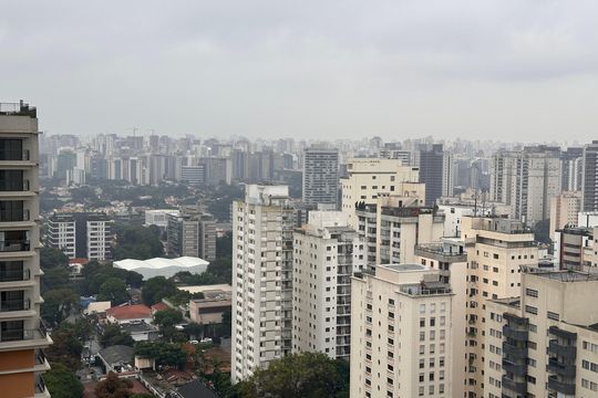 Varanda de apartamento à venda com 4 quartos, 178m² em Cidade Monções, São Paulo