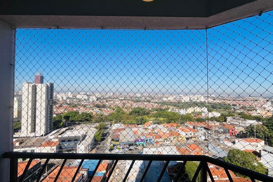 Varanda da Sala de apartamento à venda com 3 quartos, 90m² em Bonfim, Campinas
