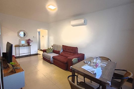 Sala de apartamento para alugar com 2 quartos, 60m² em Boqueirão, Santos