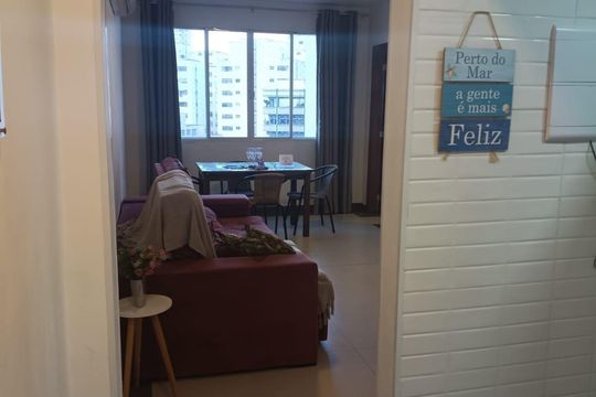 Cozinha de apartamento para alugar com 2 quartos, 60m² em Boqueirão, Santos
