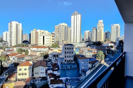 Varanda de kitnet/studio para alugar com 1 quarto, 24m² em Vila Mariana, São Paulo