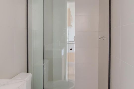 Banheiro de apartamento para alugar com 1 quarto, 24m² em Vila Mariana, São Paulo