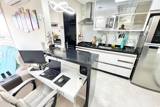 Cozinha de apartamento à venda com 2 quartos, 105m² em Lauzane Paulista, São Paulo