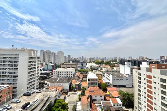 Vista da Varanda de kitnet/studio para alugar com 1 quarto, 29m² em Vila Clementino, São Paulo