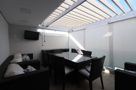 Varanda de casa de condomínio à venda com 2 quartos, 110m² em Penha de França, São Paulo