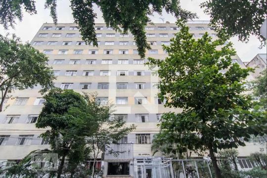 Fachada de apartamento à venda com 1 quarto, 42m² em Bela Vista, São Paulo