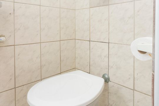 Banheiro da Suíte de casa para alugar com 2 quartos, 130m² em Terceira Divisão de Interlagos, São Paulo