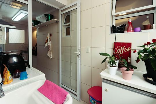 Área de Serviço de apartamento para alugar com 3 quartos, 80m² em Cambuci, São Paulo