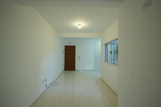 Sala de apartamento à venda com 2 quartos, 55m² em Campestre, Santo André