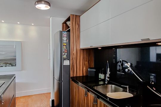 Cozinha de apartamento à venda com 3 quartos, 150m² em Vila Mariana, São Paulo