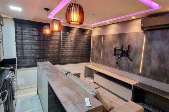 Cozinha de apartamento à venda com 2 quartos, 54m² em Fátima, Canoas