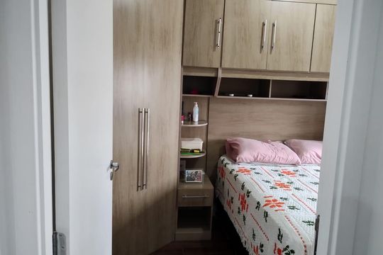 Quarto de apartamento à venda com 2 quartos, 65m² em Santa Maria, São Caetano do Sul