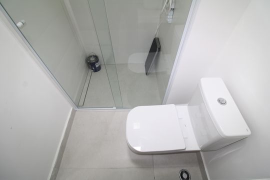 Banheiro de apartamento para alugar com 1 quarto, 28m² em Santana, São Paulo