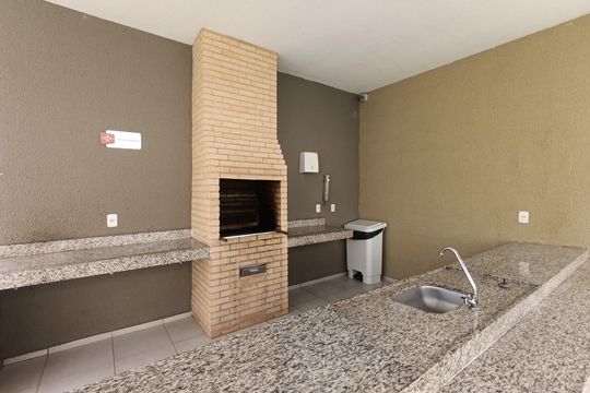 Área comum - Churrasqueira de apartamento para alugar com 2 quartos, 40m² em Jardim Alvorada, Nova Iguaçu