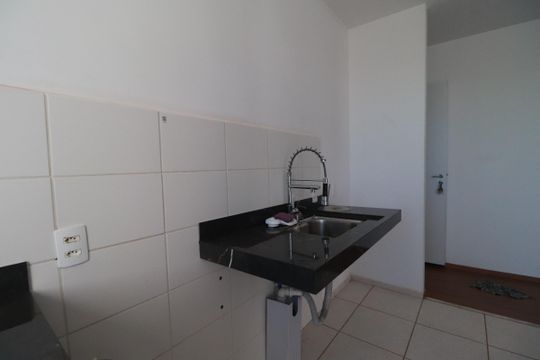 Cozinha de apartamento para alugar com 2 quartos, 43m² em Reserva Macaúba, Ribeirão Preto