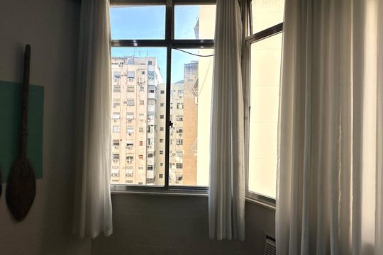 Varanda da Sala de apartamento para alugar com 3 quartos, 144m² em Copacabana, Rio de Janeiro