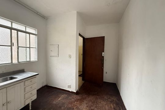Sala - Cozinha de apartamento para alugar com 1 quarto, 40m² em Vila Buarque, São Paulo