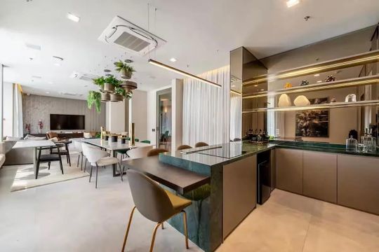 Area Comum de apartamento para alugar com 1 quarto, 34m² em Campo Belo, São Paulo