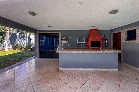 Área comum - Churrasqueira de apartamento para alugar com 2 quartos, 50m² em Parque Sao Vicente, Santo André