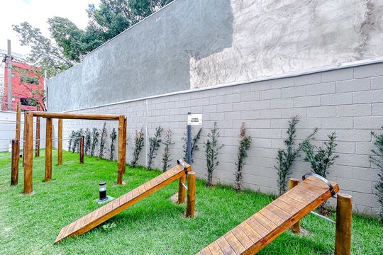Área comum de kitnet/studio para alugar com 1 quarto, 25m² em Tatuapé, São Paulo