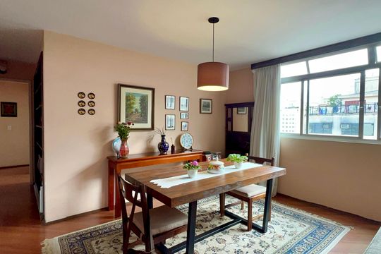 Sala de Jantar de apartamento à venda com 3 quartos, 118m² em Pinheiros, São Paulo
