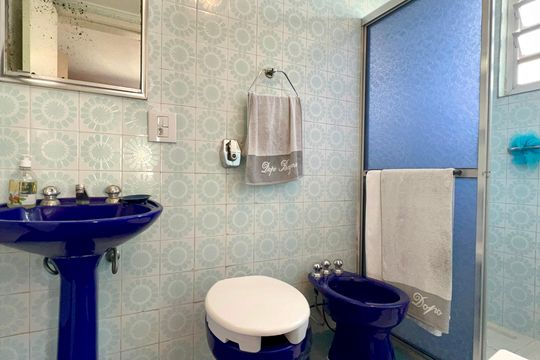 Banheiro da Suíte de apartamento à venda com 3 quartos, 118m² em Pinheiros, São Paulo
