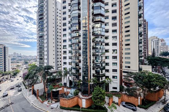Vista do Quarto 2 de apartamento para alugar com 3 quartos, 129m² em Vila Regente Feijó, São Paulo
