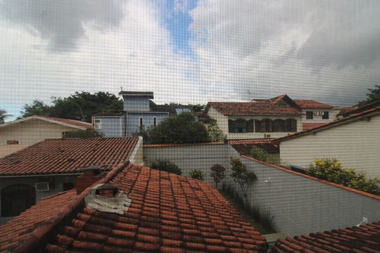 Quarto 1 - Vista de casa de condomínio à venda com 3 quartos, 170m² em Gardenia Azul, Rio de Janeiro