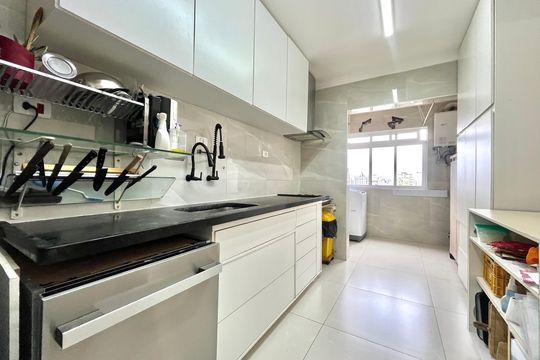 Cozinha de apartamento para alugar com 3 quartos, 82m² em Vila Mariana, São Paulo