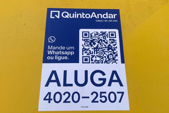 Placa  de casa para alugar com 1 quarto, 70m² em Conjunto Habitacional Aguia de Haia, São Paulo