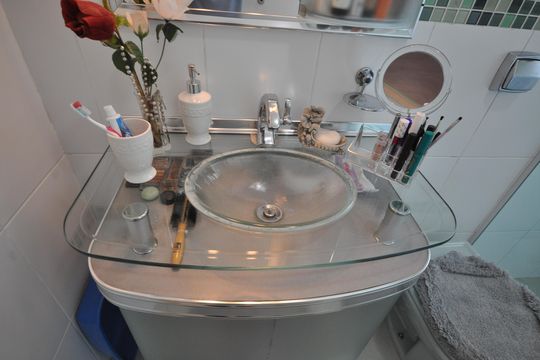 Banheiro da Suíte 3 de casa à venda com 3 quartos, 133m² em Vila Medeiros, São Paulo