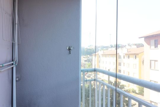 Sala Sacada de apartamento à venda com 3 quartos, 70m² em Jardim Santo André, Santo André