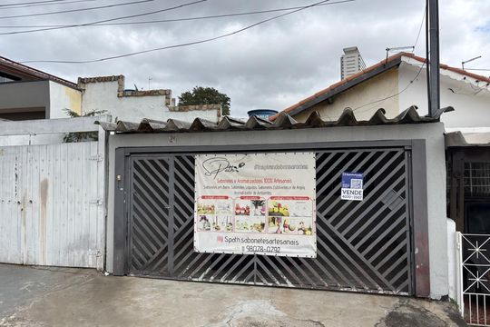 Fachada de casa à venda com 3 quartos, 142m² em Baeta Neves, São Bernardo do Campo