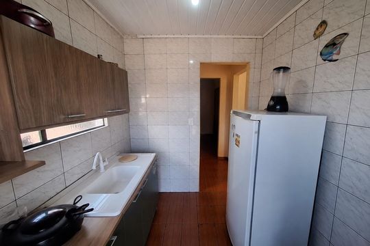 Cozinha de casa à venda com 2 quartos, 106m² em Estância Velha, Canoas