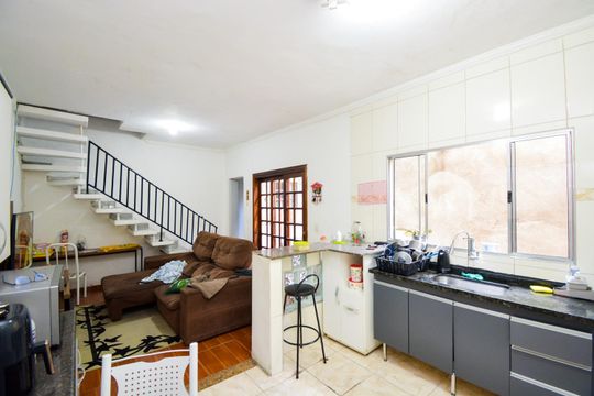 Cozinha - Casa 2 de casa para alugar com 2 quartos, 187m² em Jardim Rosana, Guarulhos