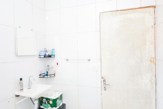 Banheiro da Suíte - Casa 2 de casa para alugar com 2 quartos, 187m² em Jardim Rosana, Guarulhos