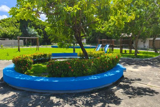 Área externa de casa para alugar com 1 quarto, 21m² em Patamares, Salvador