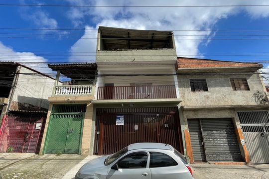 Fachada+Placa de casa à venda com 1 quarto, 218m² em Cidade Líder, São Paulo