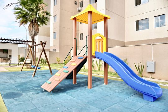 Área comum - Playground de apartamento para alugar com 3 quartos, 68m² em Palmeiras, Belo Horizonte