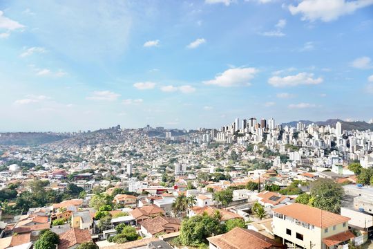 Sala - Vista de apartamento para alugar com 3 quartos, 68m² em Palmeiras, Belo Horizonte