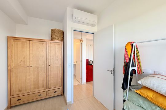 Quarto de apartamento para alugar com 1 quarto, 34m² em Santo Amaro, São Paulo