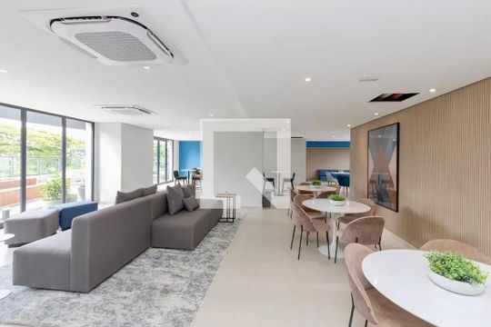 Salão de Festas de apartamento para alugar com 1 quarto, 34m² em Santo Amaro, São Paulo