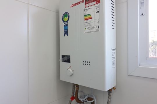 Cozinha e Área de Serviço de apartamento para alugar com 1 quarto, 49m² em Centro, São Bernardo do Campo